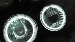 Ангельские глазки bmw e34 пробная сборка