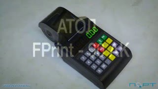 Как снять Z-отчет на кассе Атол FPrint-90АК