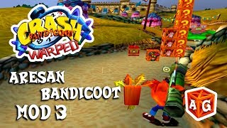 Crash Bandicoot 3 (European Version) - Double Header 'BUG' [Mod by Aresan Bandicoot].