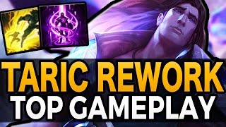 TARIC REWORK TOP GAMEPLAY - League of Legends