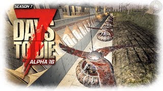 Trenches and Blade Traps | 7 Days To Die Gameplay | EP28
