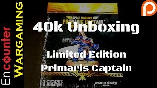Unboxing & Rules Review - Limited Edition Primaris Captain with Power Fist