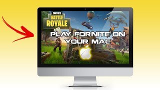 How to download FORTNITE on your Mac Computer + Gameplay!!