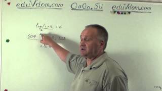ЕГЭ 2015 База 7.2 : Найдите корень уравнения: log_2 (x-3)=6 #7
