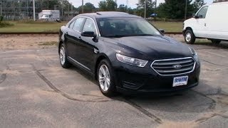 2013 FORD TAURUS SEL WALKAROUND SUNROOF BLACK AND CHROME WWW NHCARMAN COM