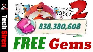 ANGRY BIRDS 2 hack for UNLIMITED FREE GEMS !!!