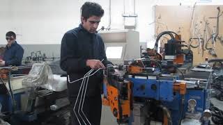 Трубогиб YLM CNC25BS1 4A гибка тормозной трубки с гайкой