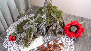 DIY Shrek's fairy house.  Дом Шрека из картона Своими Руками