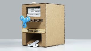 Wow! Amazing DIY Fidget Spinner Vending Machine