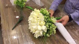 طريقه عمل || مسكه عروس || بالورد الصناعي || سهله جدا ??