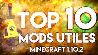 TOP 10 MODS para MINECRAFT ÚTILES con REVIEW - MC 1.10 /1.10.2