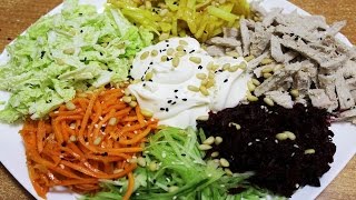 Французский салат Гайрат -  быстро, просто, вкусно!