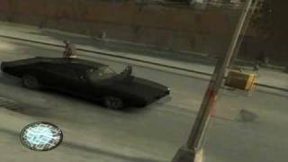 GTA 4 PC Gameplay Random Shit Drunken Cam