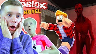 Заселились в ОЧЕНЬ СТРАШНЫЙ ОТЕЛЬ в ROBLOX! Как от СЮДА СБЕЖАТЬ Милана и папа играют на FFGTV