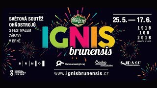 Starobrno IGNIS BRUNENSIS, 25. 5. – 17. 6. 2018
