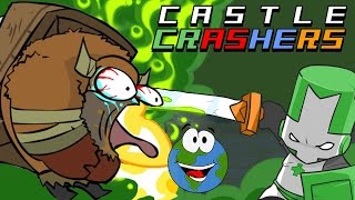 Прохождение Castle Crashers - Битва с Главарём Варваров