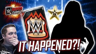IT HAPPENED?! GOLIATH PACK LUCK! | WWE SuperCard