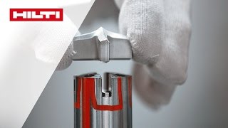 VORSTELLUNG mit Simon: Hilti Hohlbohrer
