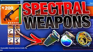 NEW 'SPECTRAL' Weapons & Zone! | Spectrolite Ore & Rainbow Crystals! | Fortnite Save the World