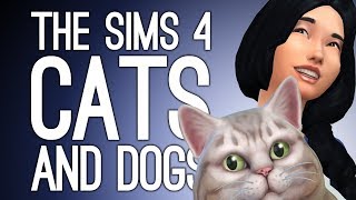 Sims 4 Cats and Dogs Xbox One: CRAZY CAT LADY CAT CAFE HOME MAKEOVER ?