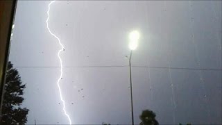 Сильная Гроза В Абхазии. Отпуск. Жутко.