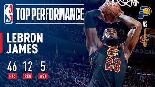 LeBron Flexes His Muscle In EPIC Game 2 Performance!  | 46 Points, 12 Rebounds, 5 Assists