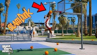 PLAYING BASKETBALL IN GTA 5! (GTA 5 Mods Funny Moments)