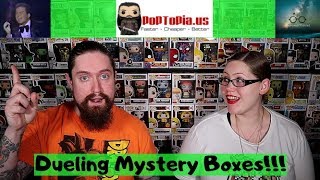 Dueling Poptopia Funko Pop Mystery Boxes!!!