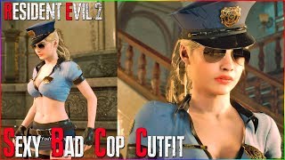Resident Evil 2 NEW Sexy Bad Cop Outfit