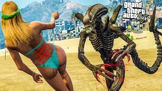 ГТА 5 МОДЫ АРМИЯ ЧУЖИХ ЗАХВАТИЛА ЛОС САНТОС! ОБЗОР МОДА В GTA 5! ИГРЫ ГТА МИР МОДОВ ВИДЕО ДЛЯ ДЕТЕЙ