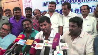 Nadigar Sangam Issue - Actor Radha Ravi Abused Kamal Haasan - Vishal Team Leaks The Inside News