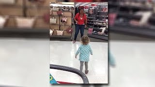 Mom Catches Target Employee Having Face off with Her Daughter and Runs for Her Camera