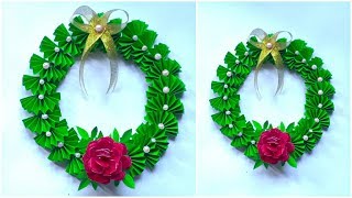 DIY MEMBUAT HIASAN NATAL DARI KERTAS | HIASAN DINDING UNTUK DEKORASI KAMAR