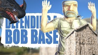 DEFENDING A BOB BASE FROM RAIDERS (Official Pvp Pirates) - Ark:survival Evolved - Ep.49