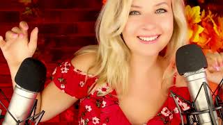 ASMR Autumn delights ? close up whispering ? from ear to ear