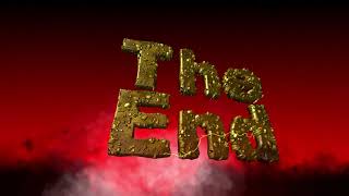 Футаж для начала фильма с 3D титрами: The End