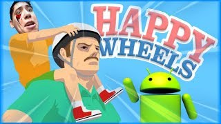 POR FIN EN ANDROID, QUE NOSTALGIA ? Happy Wheels Beta Gameplay
