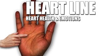 HEART LINE : Female Palm Reading Palmistry # 112