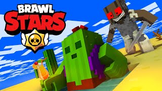BRAWL STARS ANIMATION : BRAWLERS vs GRANNY CHAPTER 2 & GRANDPA - MINECRAFT ANIMATION