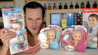 DADDY'S FISHER PRICE VALENTINE'S Day Little Mommy Hedgehog Shaker Click Clack Llama On-The-Go Wallet