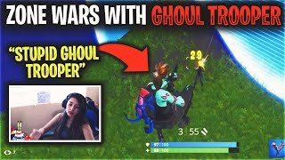 Joining TWITCH Streamers Zone Wars with GHOUL TROOPER... (Trash Talkers)