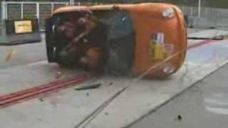 Rollover test 3 cabrio - Test ανατροπής τριών cabrio - ADAC
