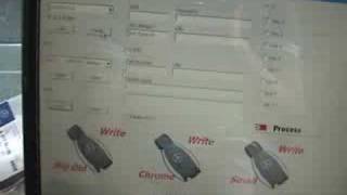 Mercedes IR SMART KEY programmer, W220 chrome original new