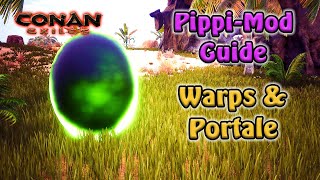 Conan Exiles ? Warps und Portale einrichten ? Pippi Mod