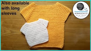 Child Sweater Crochet Tutorial