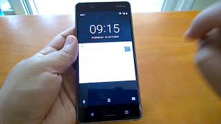 Nokia 8: Glance screen & Double tap to wake-up demo