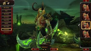 Legion Demon Hunter character creation