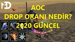 Apostle of Piercing Cold (AOC) Drop Oranı Nedir ? 2020 Güncel Knight Online