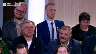 Путин ответил Порошенко на цитирование Лермонтова