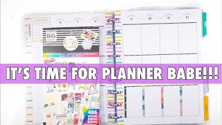 FINALLY!!! | CLASSIC PLANNER BABE HAPPY PLANNER PLAN WITH ME | JANUARY 6 - JANUARY 12